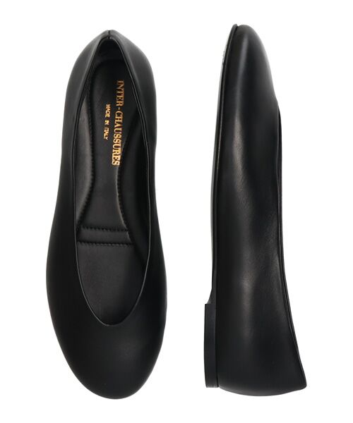 INTER-CHAUSSURES / インター ショシュール パンプス | 【INTER-CAHUSSURES】ラウンドトウサケットバレエシューズ | 詳細7