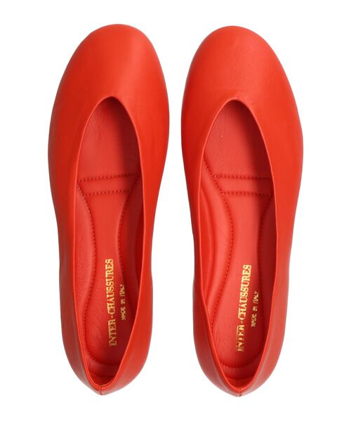 INTER-CHAUSSURES / インター ショシュール パンプス | 【INTER-CAHUSSURES】ラウンドトウサケットバレエシューズ | 詳細14