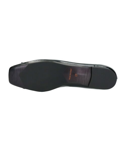 INTER-CHAUSSURES / インター ショシュール バレエシューズ | 【INTER-CAHUSSURES】リボン付きスクエアフラットパンプス | 詳細7