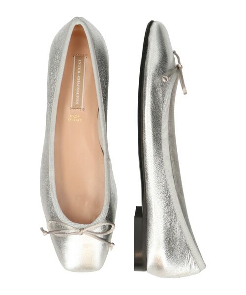 INTER-CHAUSSURES / インター ショシュール バレエシューズ | 【INTER-CAHUSSURES】リボン付きスクエアフラットパンプス | 詳細27