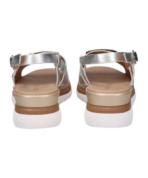 INTER-CHAUSSURES / インター ショシュール サンダル | 【INTER-CAHUSSURES】バックルウエッジバックバンドサンダル | 詳細15