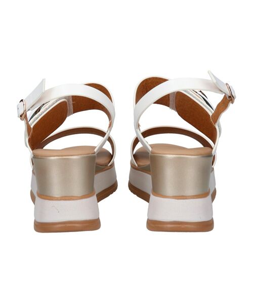 INTER-CHAUSSURES / インター ショシュール サンダル | 【INTER-CAHUSSURES】バックルウエッジサンダル | 詳細3