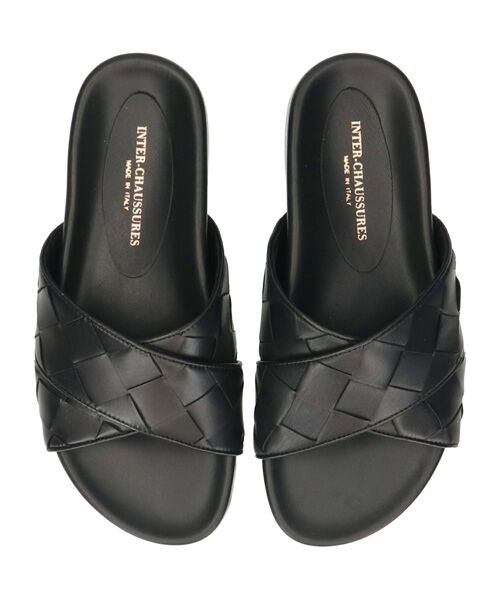 INTER-CHAUSSURES / インター ショシュール サンダル | 【INTER-CAHUSSURES】イントレチャートクロスベルトサンダル | 詳細4