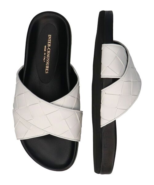 INTER-CHAUSSURES / インター ショシュール サンダル | 【INTER-CAHUSSURES】イントレチャートクロスベルトサンダル | 詳細11