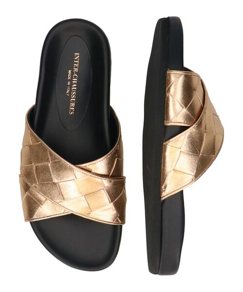 INTER-CHAUSSURES / インター ショシュール サンダル | 【INTER-CAHUSSURES】イントレチャートクロスベルトサンダル | 詳細17