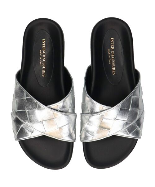 INTER-CHAUSSURES / インター ショシュール サンダル | 【INTER-CAHUSSURES】イントレチャートクロスベルトサンダル | 詳細22