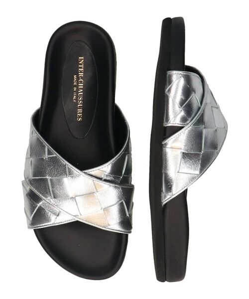 INTER-CHAUSSURES / インター ショシュール サンダル | 【INTER-CAHUSSURES】イントレチャートクロスベルトサンダル | 詳細23