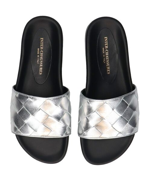 INTER-CHAUSSURES / インター ショシュール サンダル | 【INTER-CAHUSSURES】イントレチャートフットベッドサンダル | 詳細10