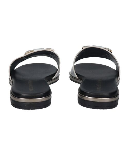 INTER-CHAUSSURES / インター ショシュール サンダル | 【INTER-CAHUSSURES】オーナメントフラットスライドサンダル | 詳細15