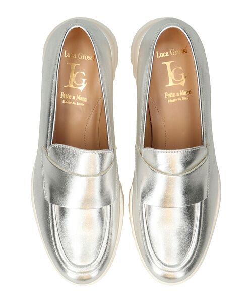 INTER-CHAUSSURES / インター ショシュール ビジネス・ドレスシューズ | 【LUCA GROSSI】ヒールアップEVAソールローファー | 詳細5