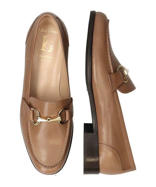 INTER-CHAUSSURES / インター ショシュール ビジネス・ドレスシューズ | 【LUCA GROSSI】メタルビットローファー | 詳細6