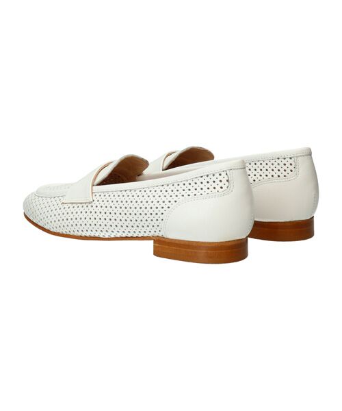 INTER-CHAUSSURES / インター ショシュール ビジネス・ドレスシューズ | 【LUCA GROSSI】ラウンドトウパンチングレザーローファー | 詳細2