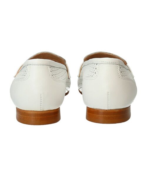 INTER-CHAUSSURES / インター ショシュール ビジネス・ドレスシューズ | 【LUCA GROSSI】ラウンドトウパンチングレザーローファー | 詳細3