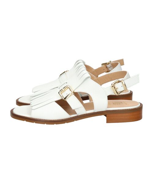 INTER-CHAUSSURES / インター ショシュール サンダル | 【LUCA GROSSI】ラウンドトウローヒールキルトバックバンド | 詳細2