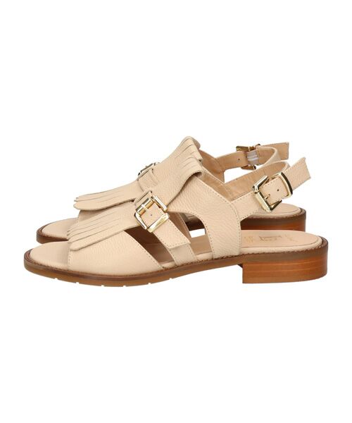 INTER-CHAUSSURES / インター ショシュール サンダル | 【LUCA GROSSI】ラウンドトウローヒールキルトバックバンド | 詳細9