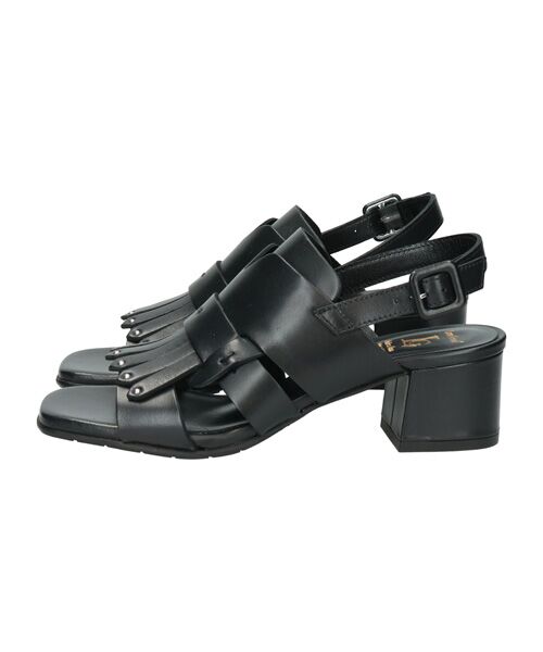 INTER-CHAUSSURES / インター ショシュール サンダル | 【LUCA GROSSI】チャンキーヒールキルトサンダル | 詳細2