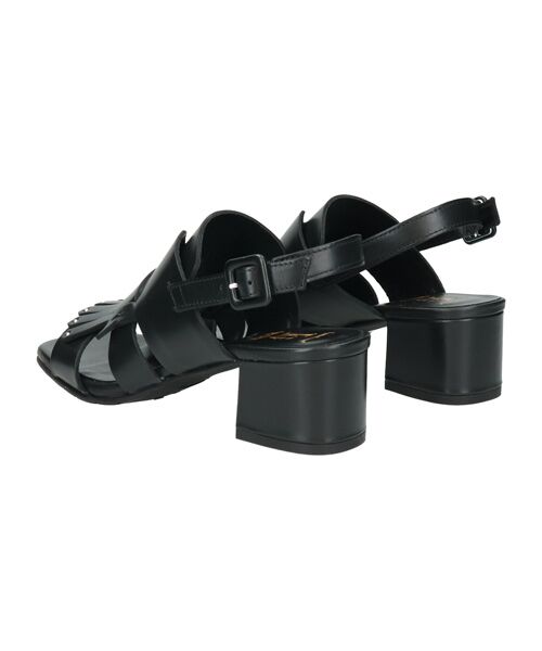 INTER-CHAUSSURES / インター ショシュール サンダル | 【LUCA GROSSI】チャンキーヒールキルトサンダル | 詳細3