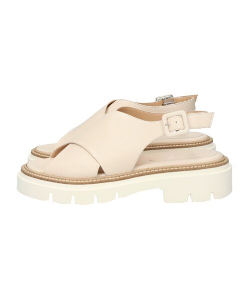 INTER-CHAUSSURES / インター ショシュール サンダル | 【LUCA GROSSI】厚底クロスベルトサンダル | 詳細9