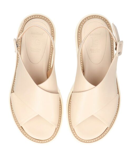 INTER-CHAUSSURES / インター ショシュール サンダル | 【LUCA GROSSI】厚底クロスベルトサンダル | 詳細12