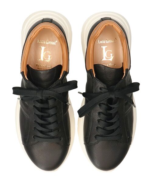 INTER-CHAUSSURES / インター ショシュール スニーカー | 【LUCA GROSSI】レースアップレザースニーカー | 詳細5