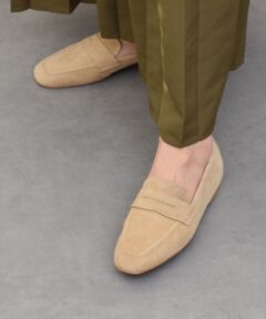 INTER-CHAUSSURES / インター ショシュール ビジネス・ドレスシューズ | 【CORSO ROMA、9】スクエアトウフラットソフトシューズ