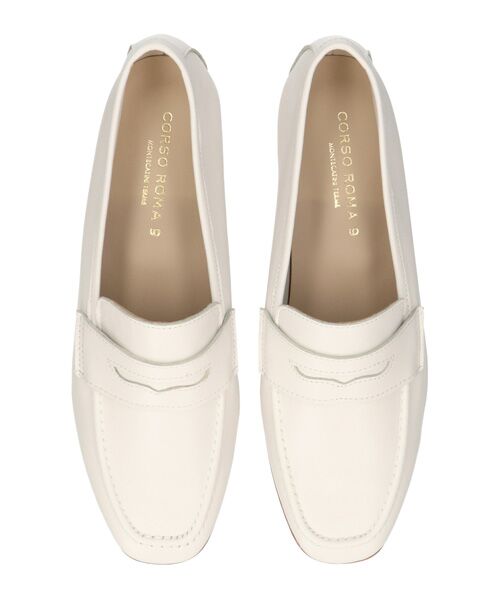 INTER-CHAUSSURES / インター ショシュール ビジネス・ドレスシューズ | 【CORSO ROMA、9】スクエアトウフラットソフトシューズ | 詳細12