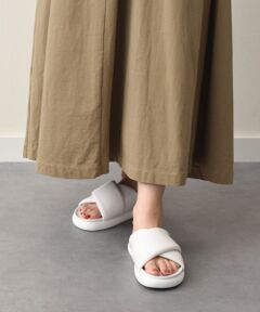 INTER-CHAUSSURES / インター ショシュール サンダル | 【CORSO ROMA、9】クロスベルトフットベッドサンダル