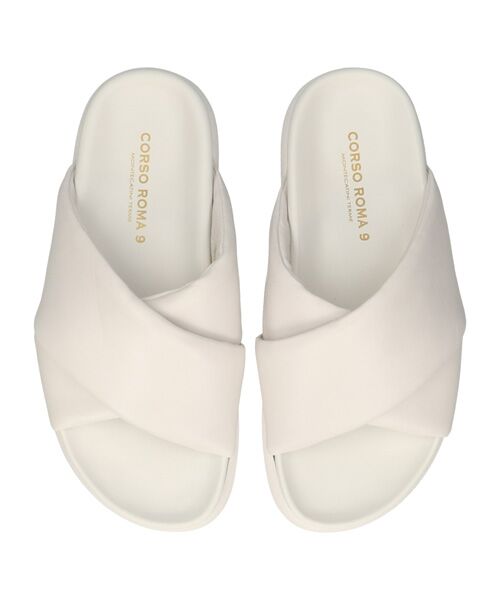 INTER-CHAUSSURES / インター ショシュール サンダル | 【CORSO ROMA、9】クロスベルトフットベッドサンダル | 詳細12