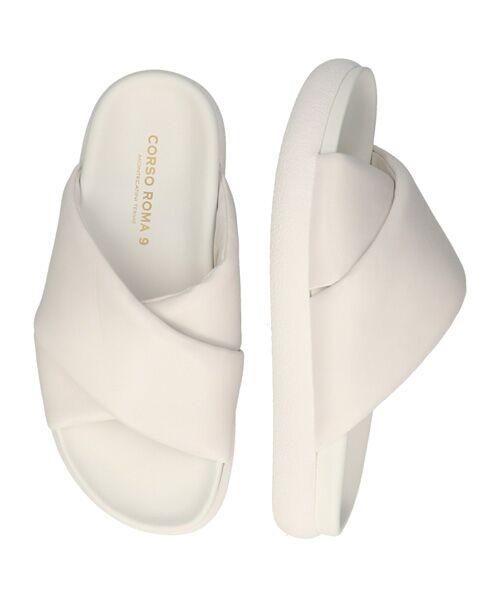 INTER-CHAUSSURES / インター ショシュール サンダル | 【CORSO ROMA、9】クロスベルトフットベッドサンダル | 詳細13