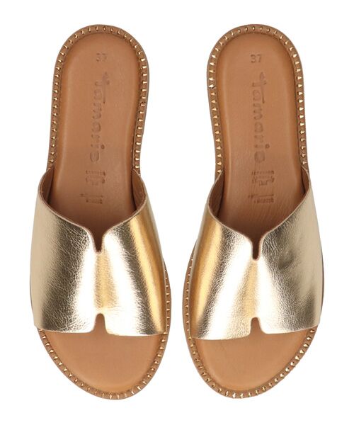 INTER-CHAUSSURES / インター ショシュール サンダル | 【TAMARIS】フラットミュールサンダル | 詳細4