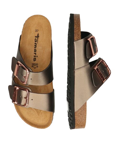 INTER-CHAUSSURES / インター ショシュール サンダル | 【TAMARIS】フットベッドダブルベルトスライドサンダル | 詳細11