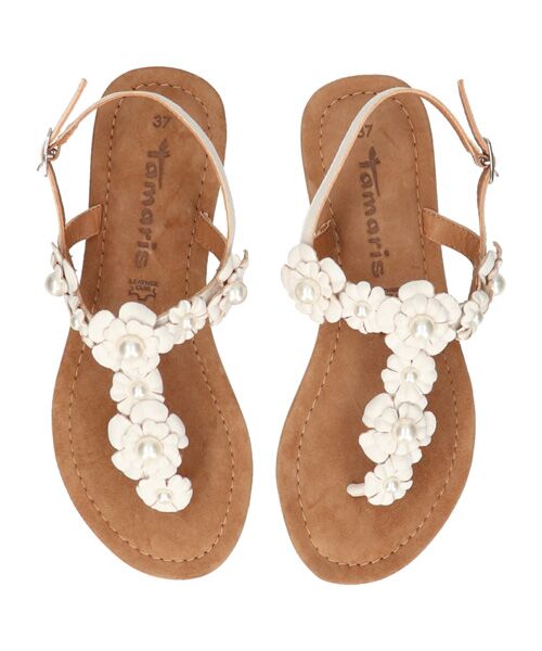 INTER-CHAUSSURES / インター ショシュール サンダル | 【TAMARIS】フラワートングサンダル | 詳細4