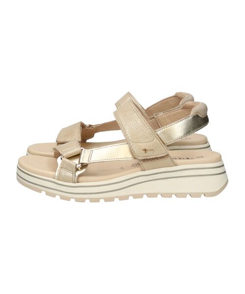 INTER-CHAUSSURES / インター ショシュール サンダル | 【TAMARIS】厚底ベルクロサンダル | 詳細1