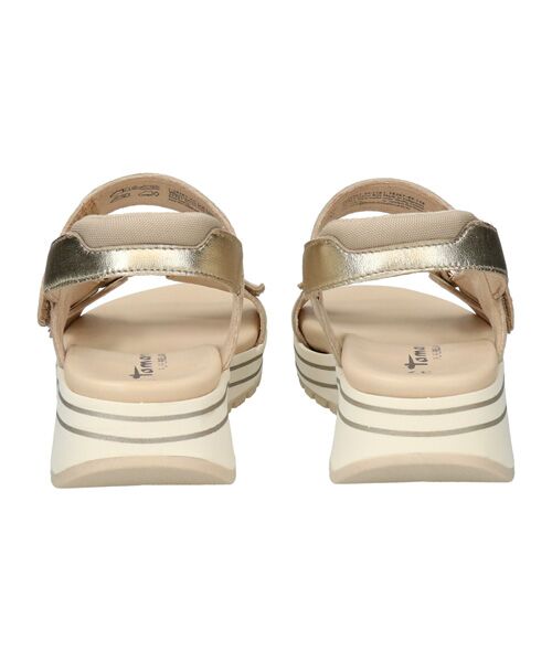 INTER-CHAUSSURES / インター ショシュール サンダル | 【TAMARIS】厚底ベルクロサンダル | 詳細3