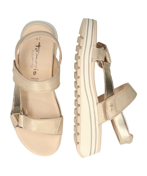 INTER-CHAUSSURES / インター ショシュール サンダル | 【TAMARIS】厚底ベルクロサンダル | 詳細5