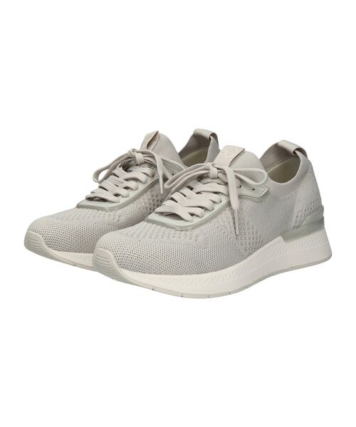 INTER-CHAUSSURES / インター ショシュール スニーカー | 【TAMARIS】洗えるレースアップニットスニーカー | 詳細1