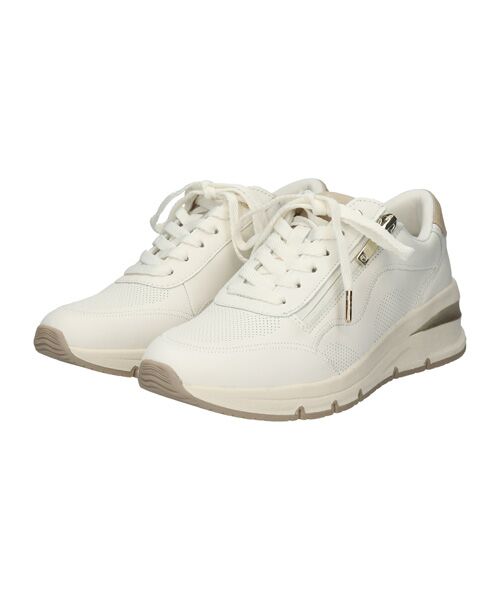 INTER-CHAUSSURES / インター ショシュール スニーカー | 【TAMARIS】サイドジップヒールアップスニーカー | 詳細1