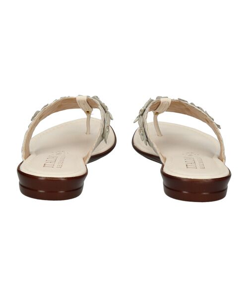 INTER-CHAUSSURES / インター ショシュール サンダル | 【ITALIAN SHOEMAKERS】フラワートングフラットサンダル | 詳細4