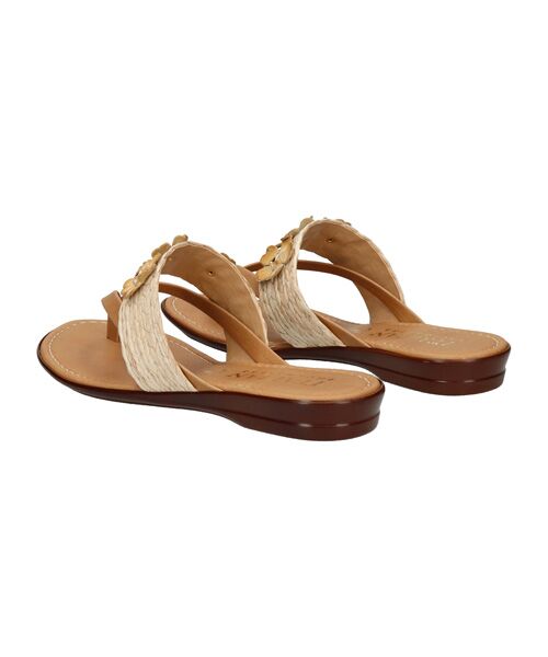 INTER-CHAUSSURES / インター ショシュール サンダル | 【ITALIAN SHOEMAKERS】フラワーベルトトングサンダル | 詳細3