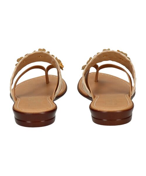 INTER-CHAUSSURES / インター ショシュール サンダル | 【ITALIAN SHOEMAKERS】フラワーベルトトングサンダル | 詳細4