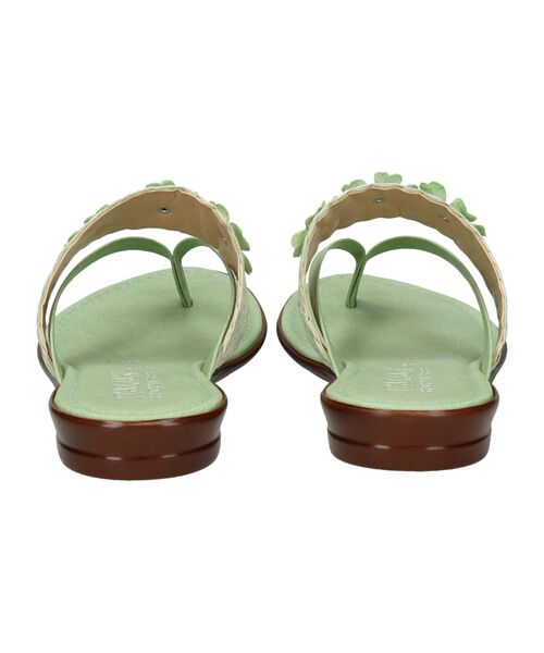 INTER-CHAUSSURES / インター ショシュール サンダル | 【ITALIAN SHOEMAKERS】フラワーベルトトングサンダル | 詳細11