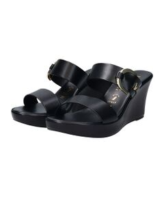 INTER-CHAUSSURES / インター ショシュール サンダル | 【ITALIAN SHOEMAKERS】厚底ダブルストラップウェッジサンダル