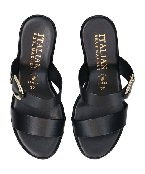 INTER-CHAUSSURES / インター ショシュール サンダル | 【ITALIAN SHOEMAKERS】厚底ダブルストラップウェッジサンダル | 詳細4