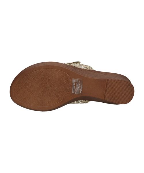 INTER-CHAUSSURES / インター ショシュール サンダル | 【ITALIAN SHOEMAKERS】ビッグバックルウェッジヒールサンダル | 詳細12