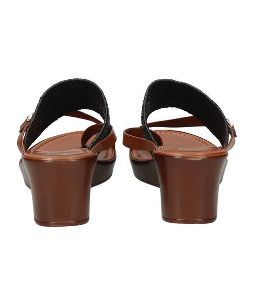 INTER-CHAUSSURES / インター ショシュール サンダル | 【ITALIAN SHOEMAKERS】クロスストラップトングミュールサンダル | 詳細3