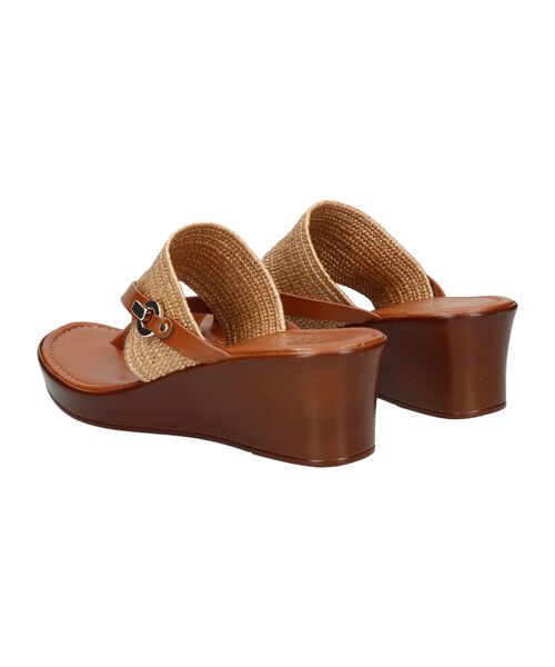 INTER-CHAUSSURES / インター ショシュール サンダル | 【ITALIAN SHOEMAKERS】クロスストラップトングミュールサンダル | 詳細8