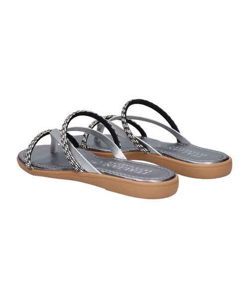 INTER-CHAUSSURES / インター ショシュール サンダル | 【ITALIAN SHOEMAKERS】ダブルビジューストラップトングサンダル | 詳細20