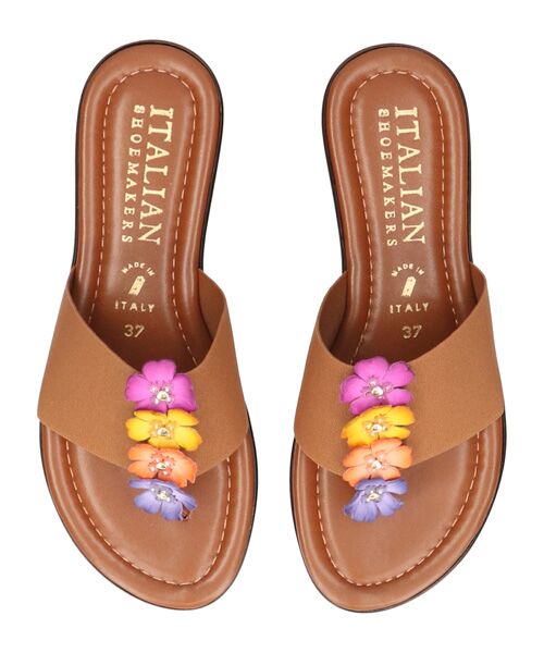 INTER-CHAUSSURES / インター ショシュール サンダル | 【ITALIAN SHOEMAKERS】センターフラワートングサンダル | 詳細10