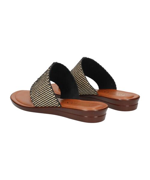 INTER-CHAUSSURES / インター ショシュール サンダル | 【ITALIAN SHOEMAKERS】センターラインストーントングサンダル | 詳細2