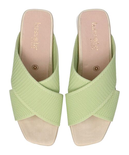 INTER-CHAUSSURES / インター ショシュール サンダル | 【bossola】クロスニットミュールサンダル | 詳細18